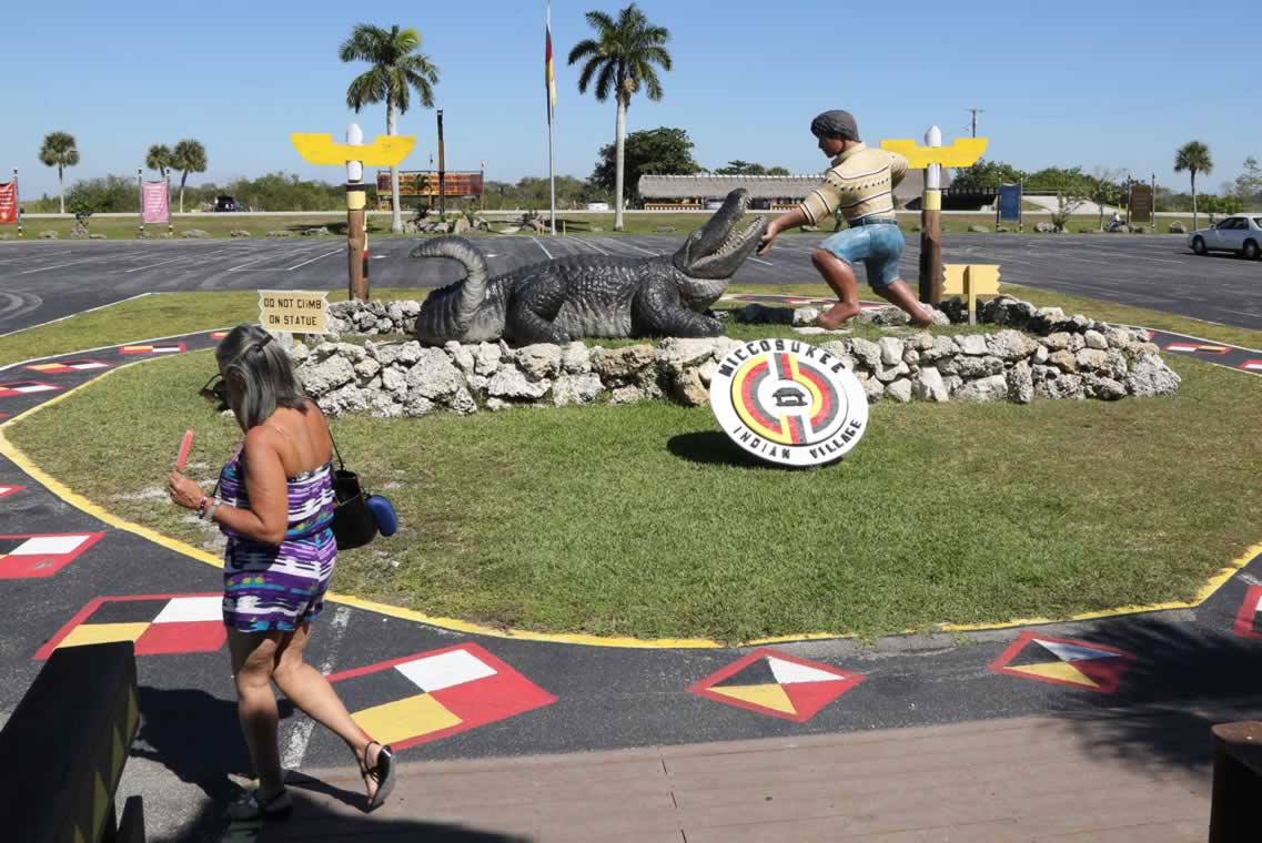 Everglades National Park. (Sculpture by Chris Dixon)