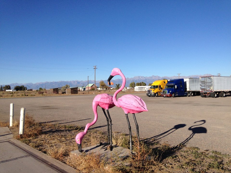 Santa Fe, NM. (Sculptures by Fredrick Prescott)