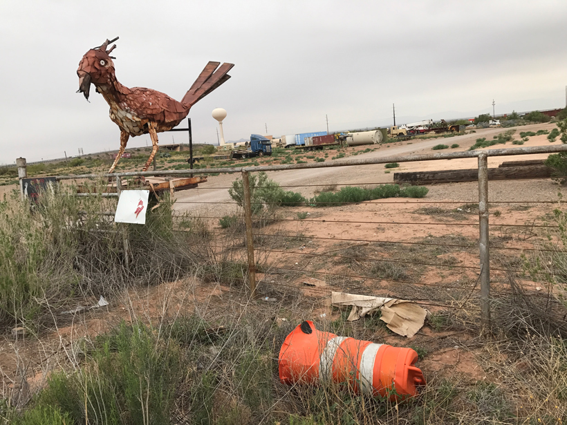 Alamogordo, NM<br />(Sculpture: Roadrunner by Don Kennell)
